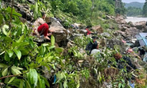 இந்தியர்களுடன் சென்ற பஸ் ஆற்றில் கவிழ்ந்து விபத்து