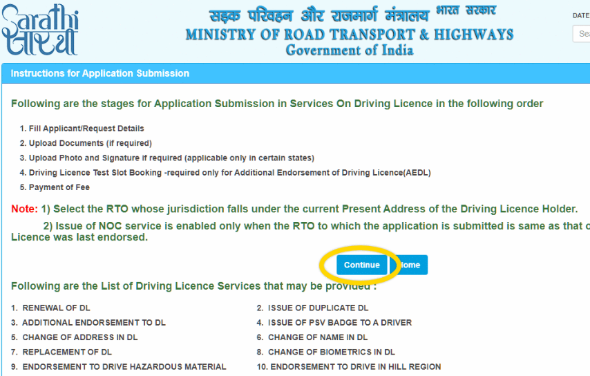 driving licence